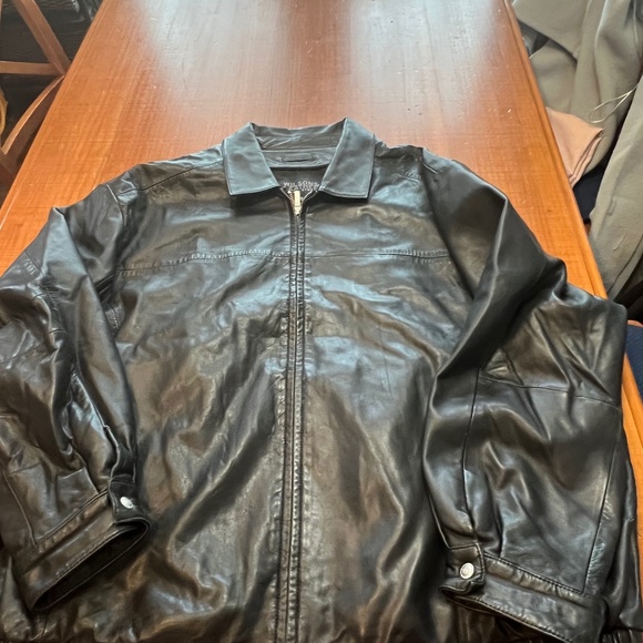 Mens Leather Jacket - Picture 1 of 5
